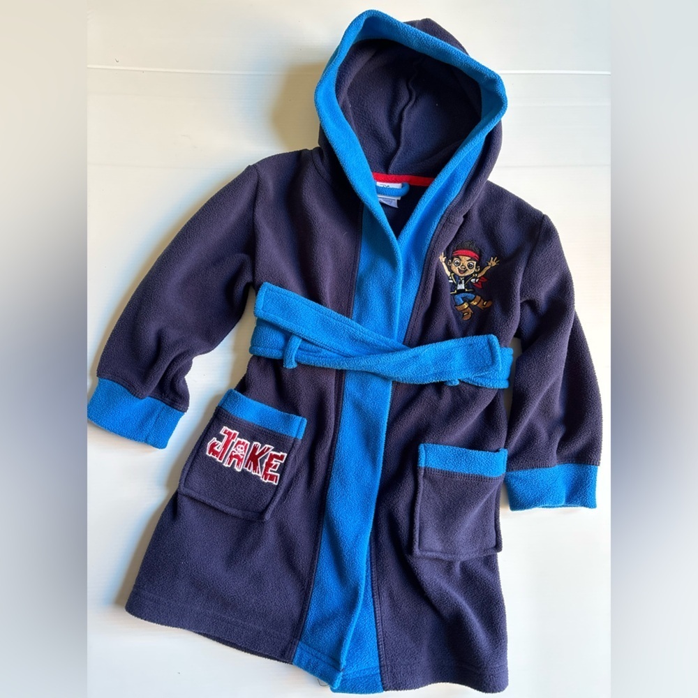 Disney Jake Pirate Robe Size 3T - Picture 2 of 5